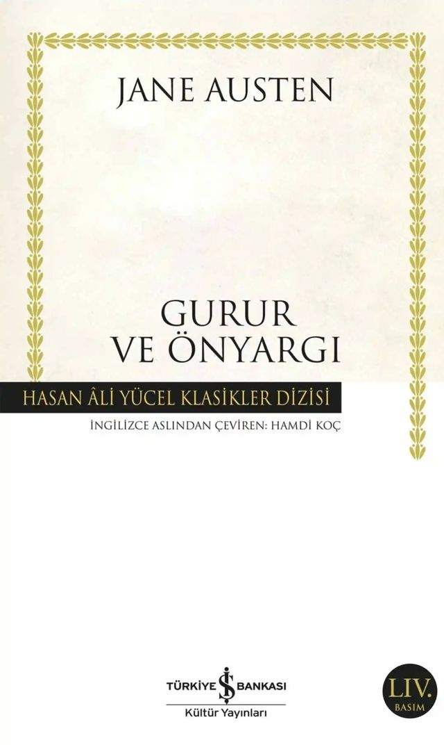 Gurur ve Önyargı by Jane Austen — book cover